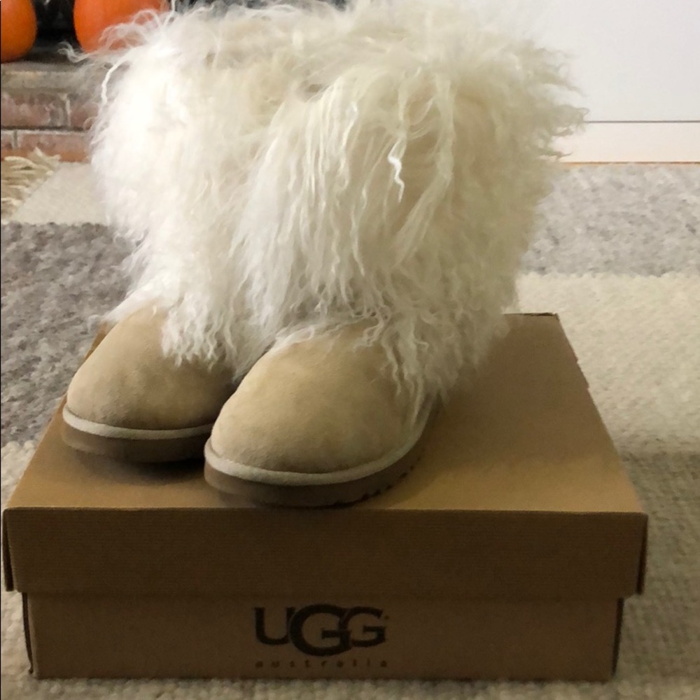 UGG Sheepskin Short Cuff Boots